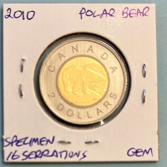 Canada 2010 Highly Collectible Set of 3 x $2 Toonies! - Picture 9 of 16